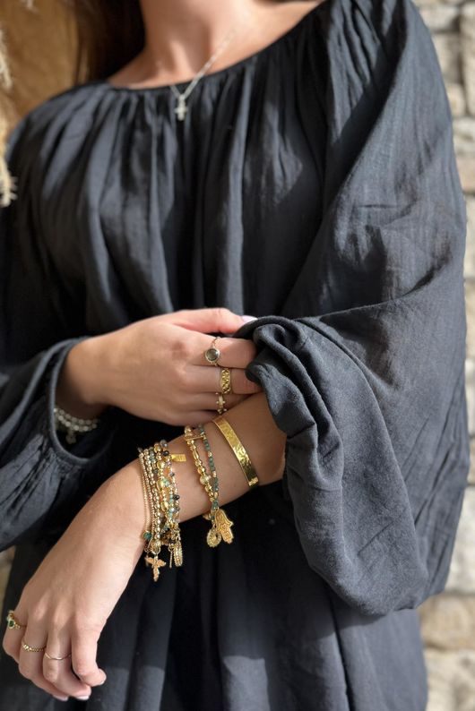 Sa Caleta Gypsy Top Black